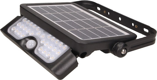 Orno Projector Solar Light 5W 500lm Natural White 4000K with Motion Sensor IP65 21.74cmx14.93cmx3.37cmcm
