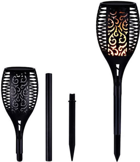 Spiked Solar Light Torch 35lm with Photocell 18cmx14cmcm