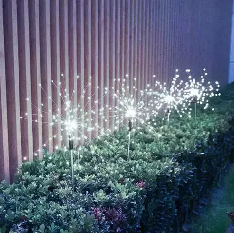Gardlov Set of 2 Stake Solar Lights with Cold White Light IP65