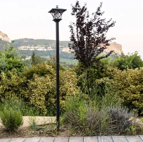 Gardlov Spiked Solar Light Torch 12lm with Warm White Light IP44 17cmx17cmx17cmcm