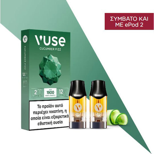 Vuse Pro Ersatz-Pods Cucumber Fizz 2ml 2Stück