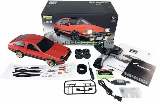 Amewi AE86 Sprinter Remote Controlled Car Drift 2WD Red