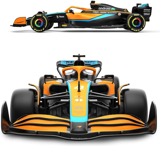 Rastar McLaren F1 MCL36 Τηλεκατευθυνόμενο Αυτοκίνητο 2WD Πορτοκαλί