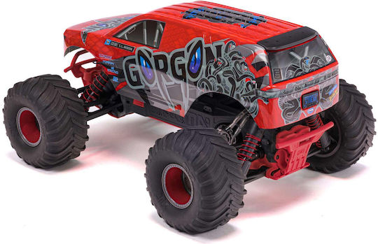 Arrma Gorgon 4X2 Mega 550 Τηλεκατευθυνόμενο Αυτοκίνητο Monster Truck 2WD Κόκκινο