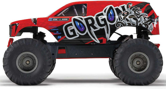 Arrma Gorgon 4X2 Mega 550 Remote Controlled Car Monster Truck 2WD Red