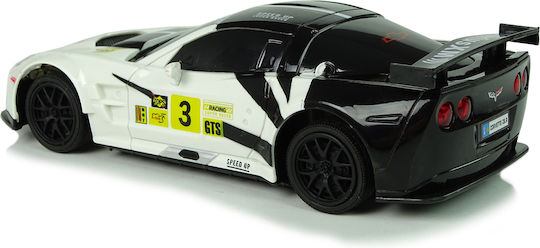 Lean Toys Corvette C6.R Remote Controlled Car White