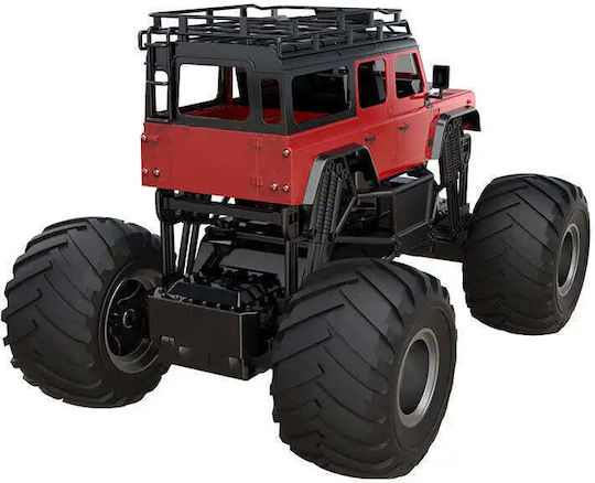 Shantou Double Eagle Land Rover Defender Remote Controlled Car Monster Truck Red