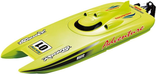 Amewi Catamaran Adventure Remote Controlled Speedboat Green