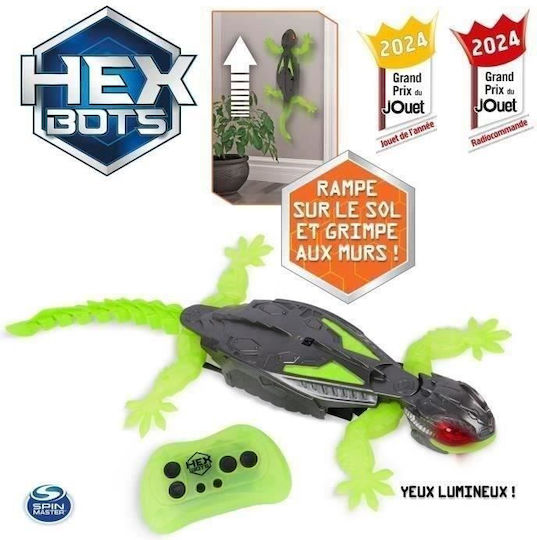 Spin Master Hex Bots Hex Wall Crawler Gecko RC Toy