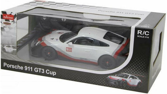 Rastar Porsche 911 GT3 Cup Радиоуправляемо Автомобил Дрифт 2WD Бял