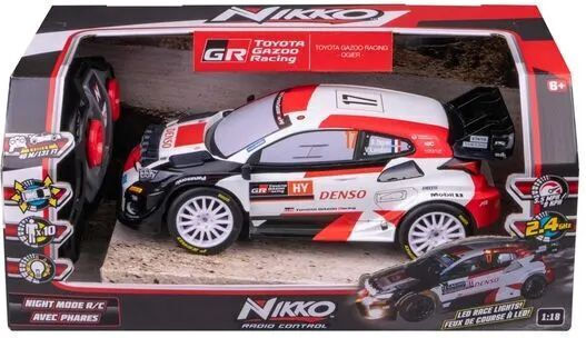 Nikko Toys Τηλεκατευθυνόμενο Wrc Rally Auto Toyota Gazoo Racing Ogier Night Mode 34/10394