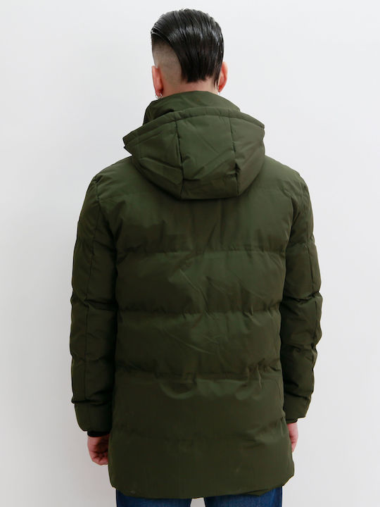 Winter Jacket Puffer Olive