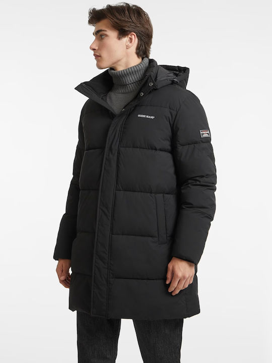 Geacă De Iarnă Puffer Neagră
