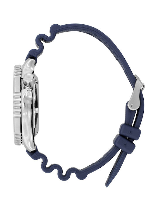 Citizen Promaster Ανδρικό Ρολόι 41mm Αυτόματο με Μπλε Καουτσούκ Λουράκι