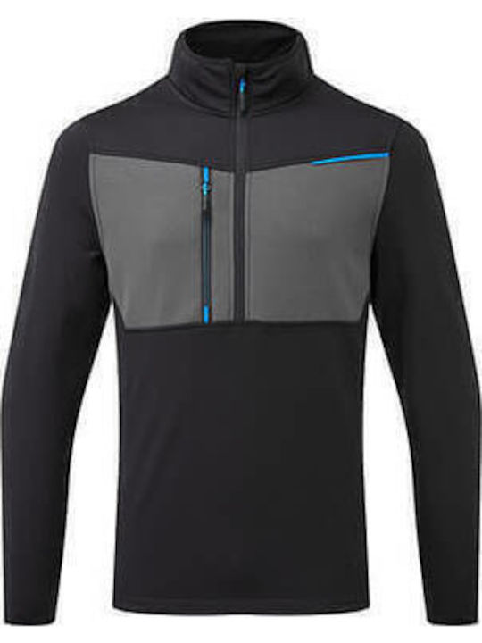 Ανδρική Ζακέτα Fleece Μαύρο
