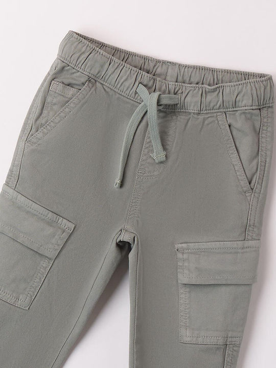 Kids' Fabric Pants Green