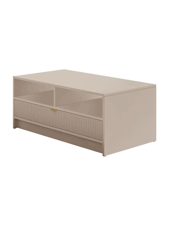 Rectangular Coffee Table Tireno Wooden Mpez L100xW50xH40cm.