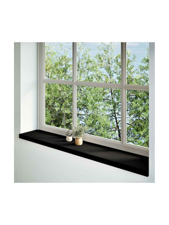 vidaXL Window Sill Wooden W140xH25cm