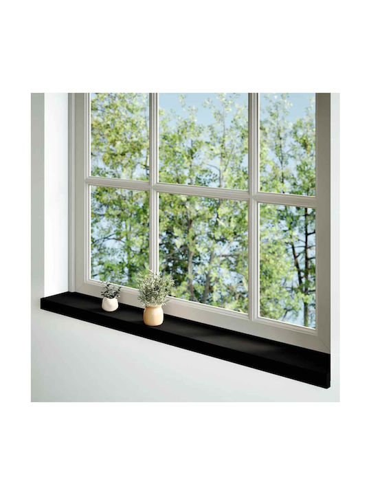 vidaXL Window Sill Wooden W140xH15cm