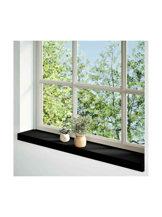 vidaXL Window Sill Wooden W100xH15cm