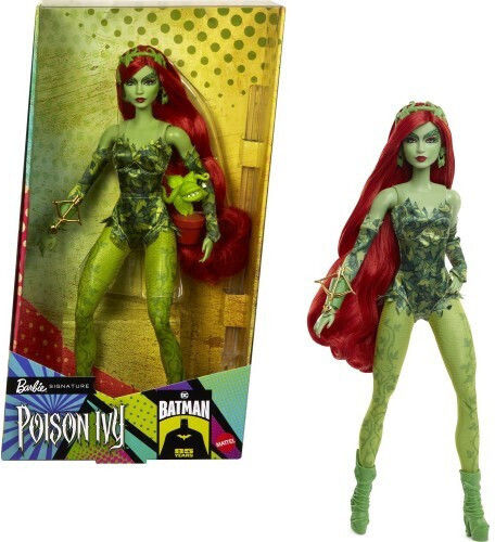 Barbie Batman 85th Anniversary - Poison Ivy Κούκλα για 3+ Ετών