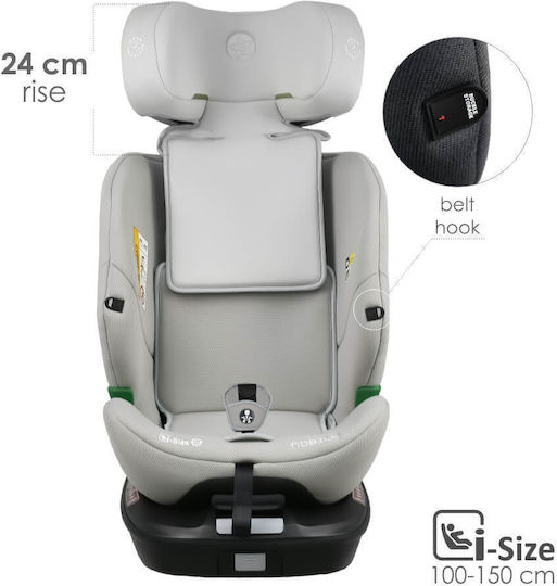 Bebe Stars Nobile Καθισματάκι Αυτοκινήτου i-Size με Isofix Vanila Ice
