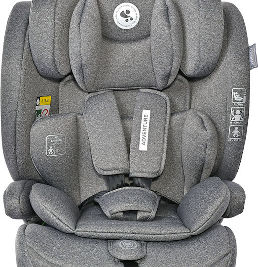 Lorelli Adventure Детско Столче за Кола i-Размер Grey Jasper 9-36 кг
