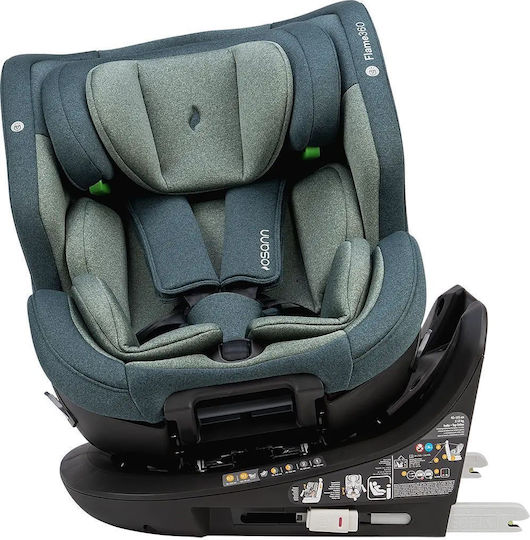 Osann Flame 360 Autositz i-Size mit Isofix Universe Green 0-36 kg