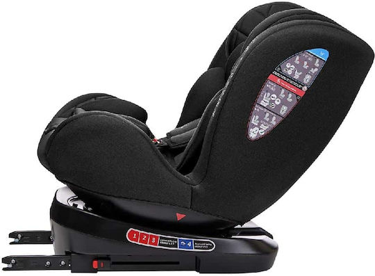 Kikka Boo i-Trip Baby Car Seat i-Size with Isofix Black 0-36 kg