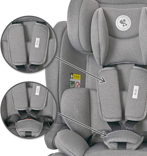 Lorelli Rio Baby Car Seat with Isofix Gray