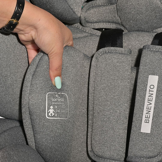 Lorelli Benevento Baby Car Seat i-Size with Isofix Grey