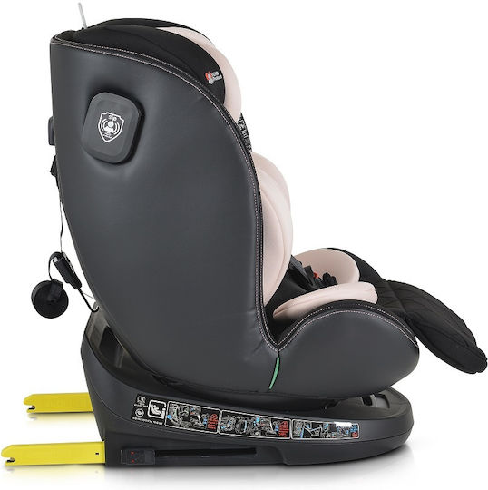 Cangaroo Castor Scaun Auto pentru Copii i-Size cu Isofix Pudra 0-36 kg