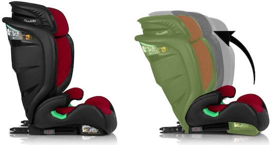 Nukido Louis Baby Car Seat i-Size with Isofix Black-Red 15-36 kg
