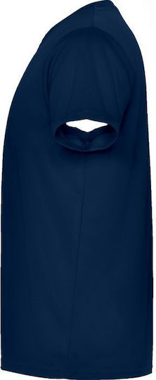 Danaos Outfits Κοντομάνικο T-shirt Στρατού σε Μπλε Χρώμα