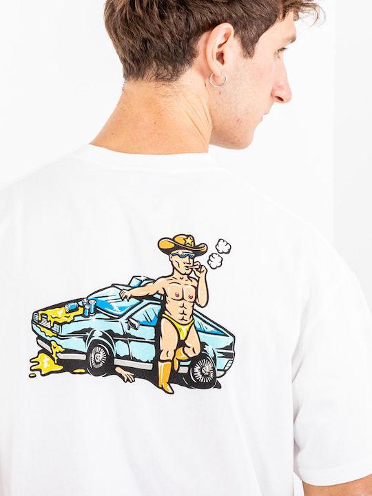 T-Shirt White/Cowboy Cop