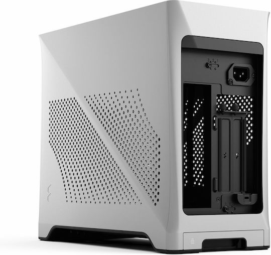 Fractal Design Era 2 Mini Tower Κουτί Υπολογιστή Ασημί
