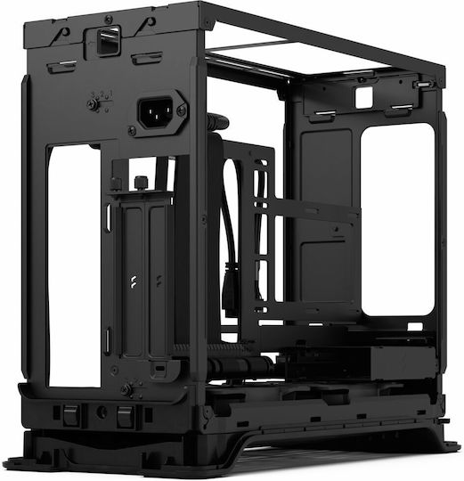 Fractal Design Era 2 Mini Tower Κουτί Υπολογιστή Ασημί