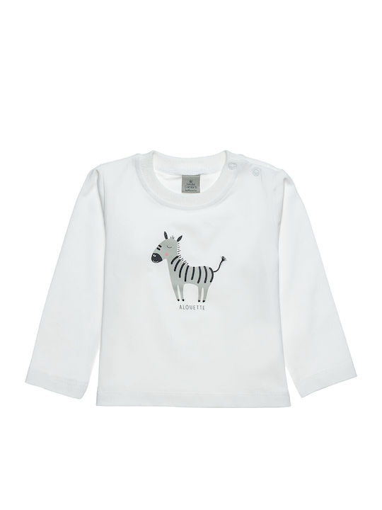 Kids Sweatpants Set Ecru 3pcs