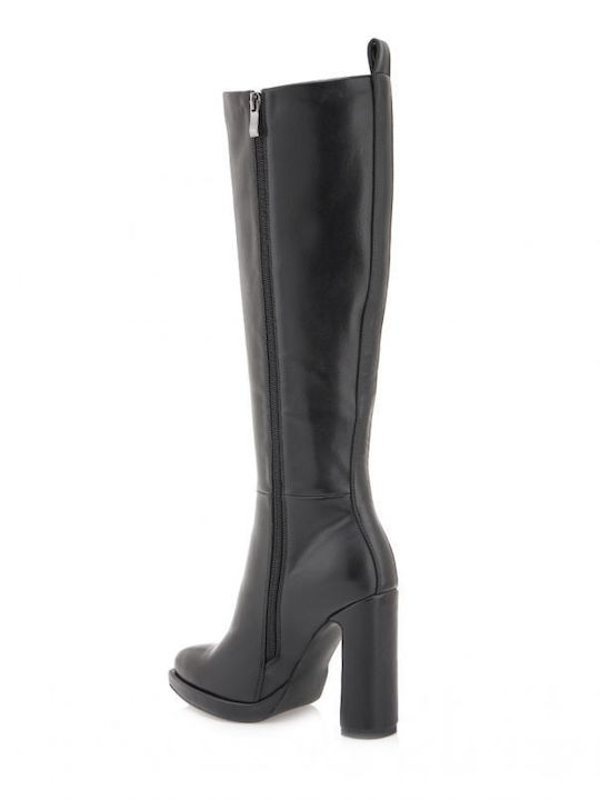 Seven Women's Boots with High Heel Black