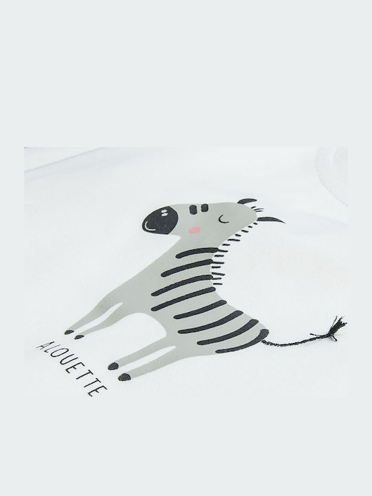 Kids Sweatpants Set Ecru 3pcs