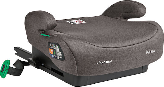 Kikka Boo i-Boost Детско Столче за Кола High-back Booster i-Размер с Isofix Кафяв