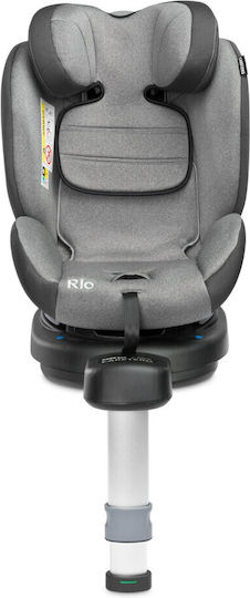 Caretero Rio Καθισματάκι Αυτοκινήτου i-Size με Isofix Grey