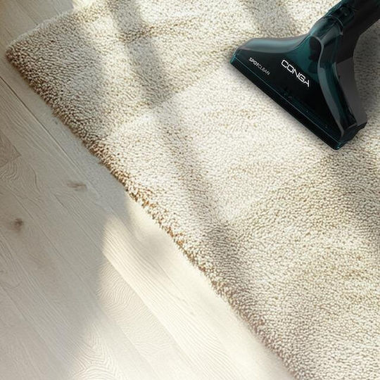 Cecotec Conga 6000 Carpet&Spot Clean XXL Advance Σκούπα Υγρών / Στερεών 600W με Πλαστικό Κάδο 1.3lt