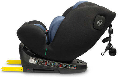 Caretero Commo Детско Столче за Кола i-Размер с Isofix Blue