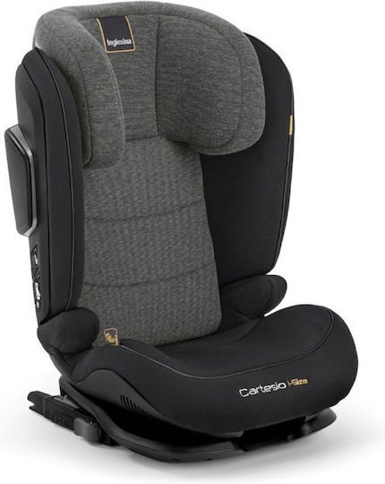 Inglesina Cartesio Детско Столче за Кола i-Размер с Isofix Vulcan Black 15-36 кг