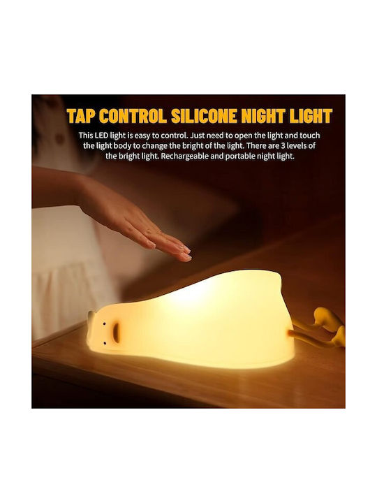 Shanrya Kinder Dekorative Lampe 21x10.3x6.2εκ. Niedliche liegende Ente Shanrya Kinder Dekorative Lampe 21x10.3x6.2εκ. Niedliche liegende Ente