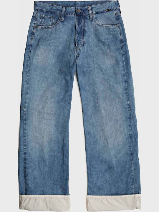 Γυναικείο Jean Παντελόνι σε Loose Εφαρμογή Medium Aged Denim