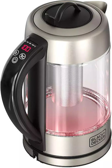 Black & Decker Reisekessel 1.7Es 2200W Silber