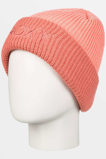 Freja Beanie Γυναικείος Σκούφος Πλεκτός σε Ροζ χρώμα