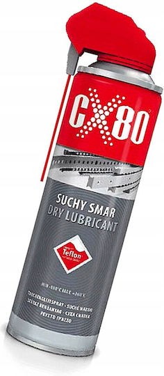 Cx-80 Dry Teflon Ptfe Lubricant Teflon Grease 500 Ml Duo Spray